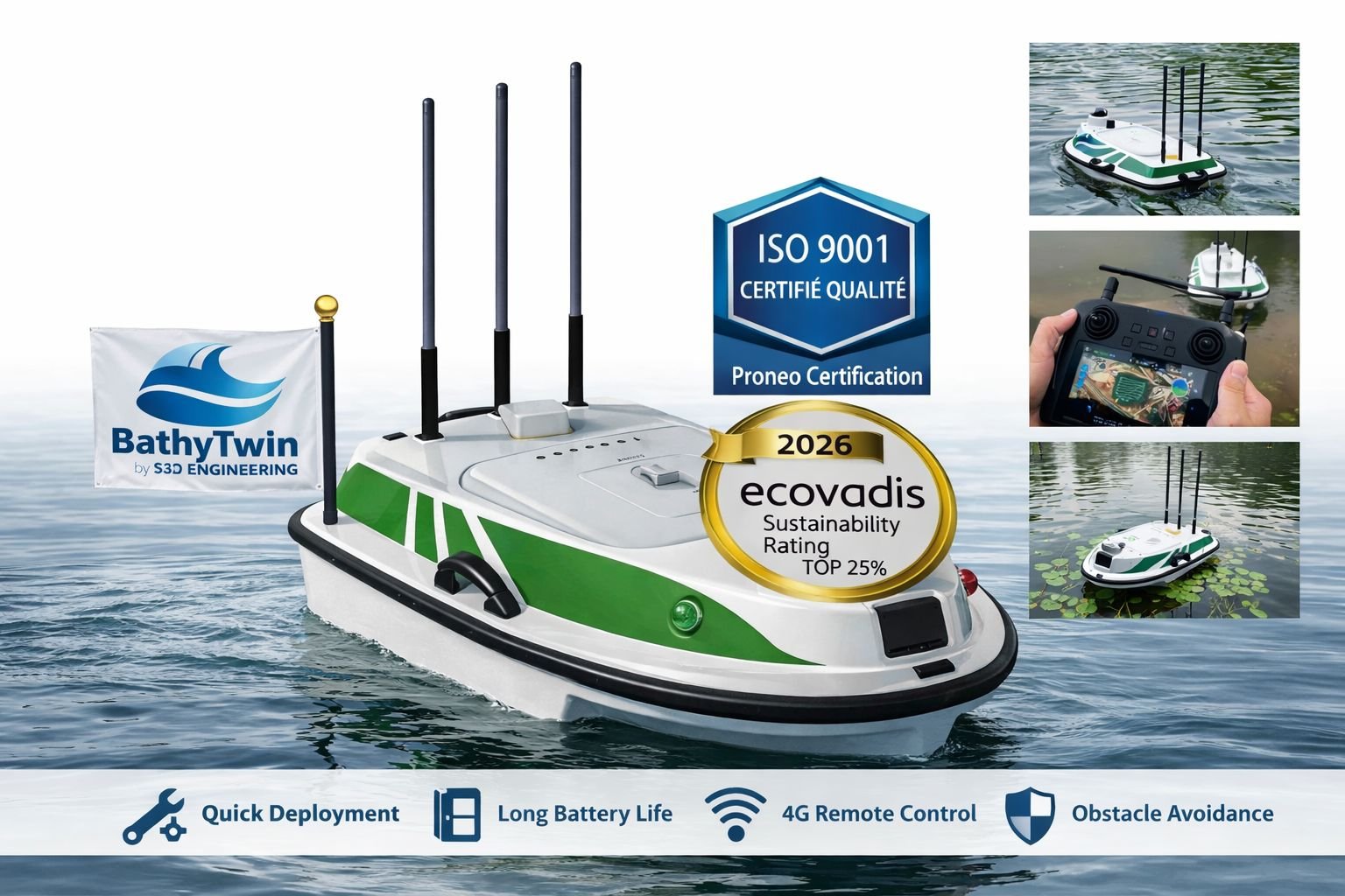 Drone marin USV autonome